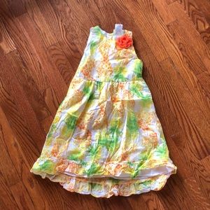 Pineapple size 6x dress
